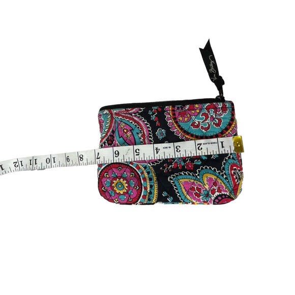 Vera Bradley ZIPPER Travel Set Of 3 Black Parisian Paisley Pattern - Picture 6 of 10